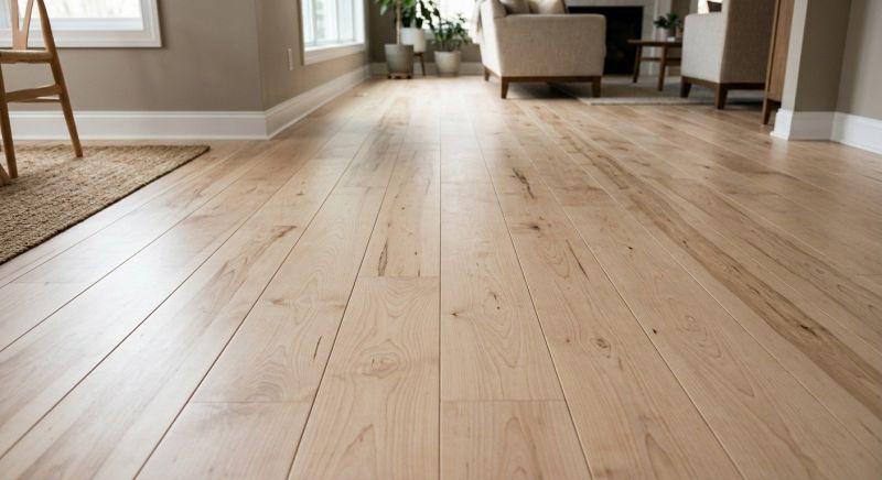 Birch Floor Installation in Enfield, CT
