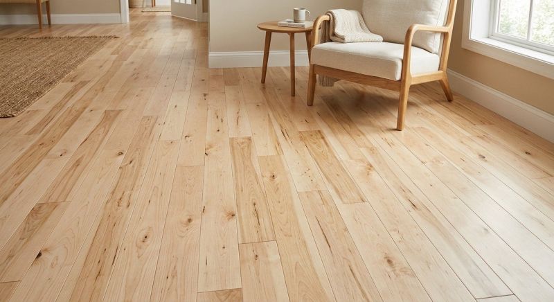 Birch Floor Installation in Enfield, CT
