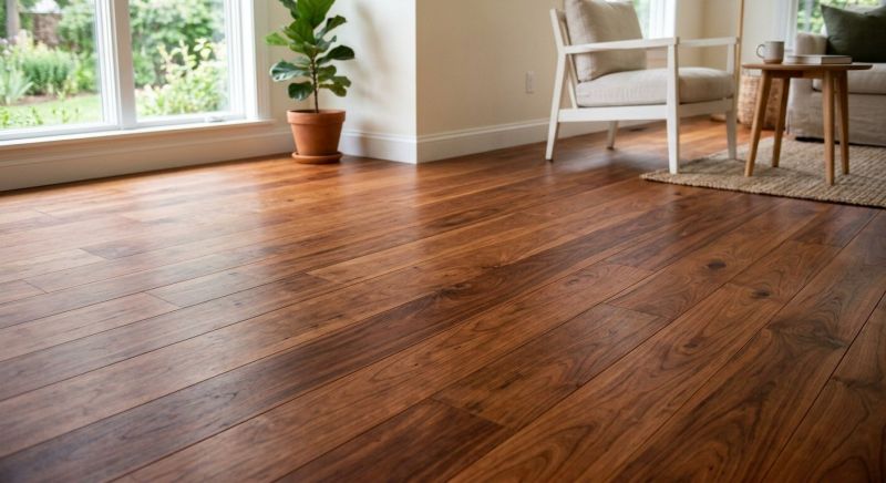 Cherry Floor Installation in Bloomfield, CT