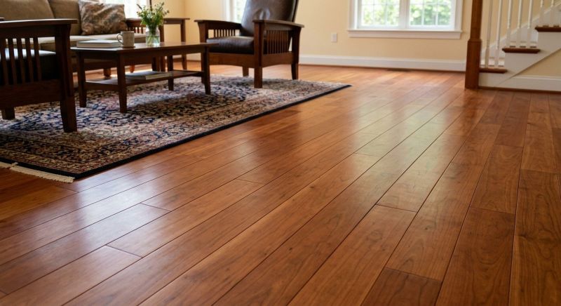 Cherry Floor Installation in Wethersfield, CT