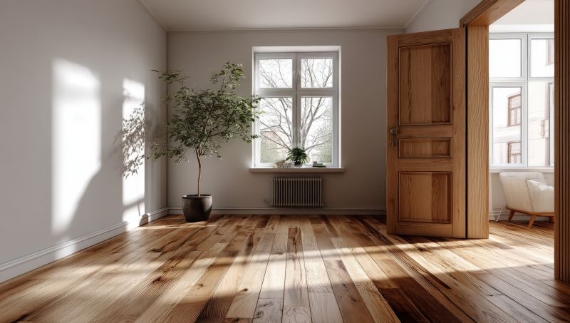 Dark Wood Floor Installation in Enfield, CT