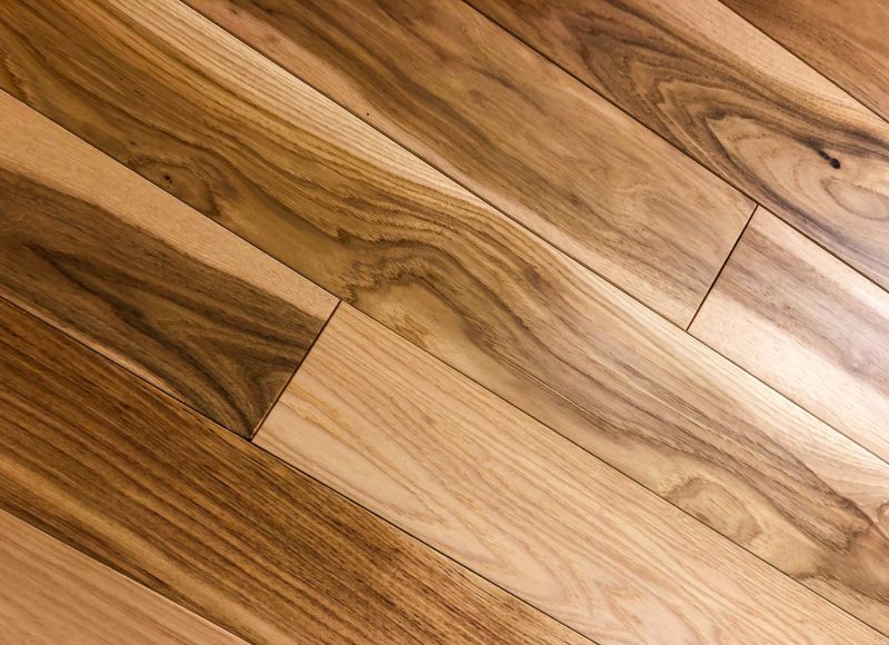 Dark Wood Floor Installation in Enfield, CT