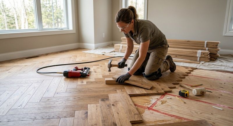 Hardwood Floor Installation in West Springfield, MA