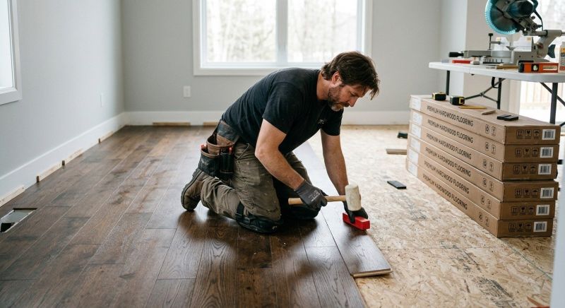 Hardwood Floor Installation in Windsor, CT