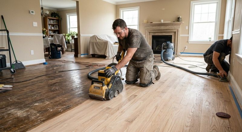 Hardwood Floor Renovation in Enfield, CT
