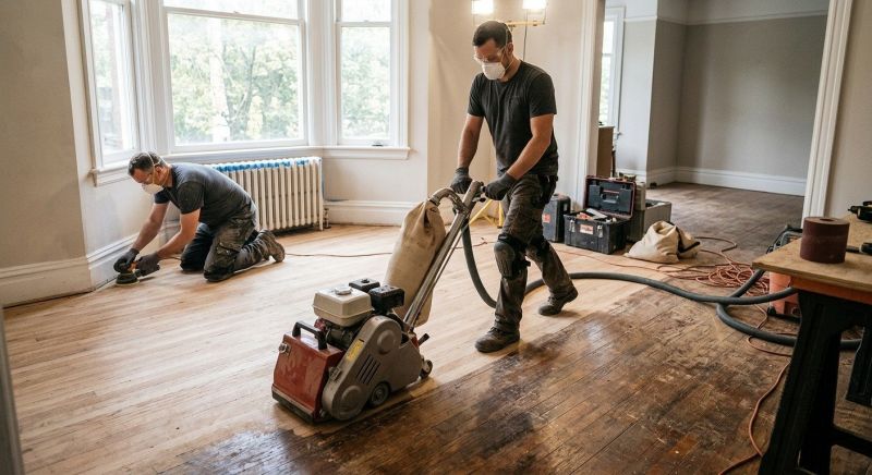 Hardwood Floor Renovation in Enfield, CT