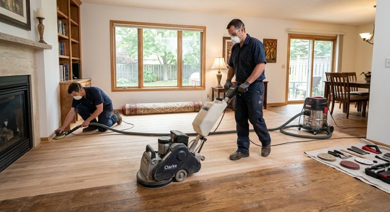 Hardwood Floor Renovation in Enfield, CT