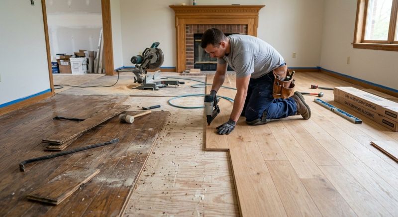 Hardwood Replacement in Somers, CT