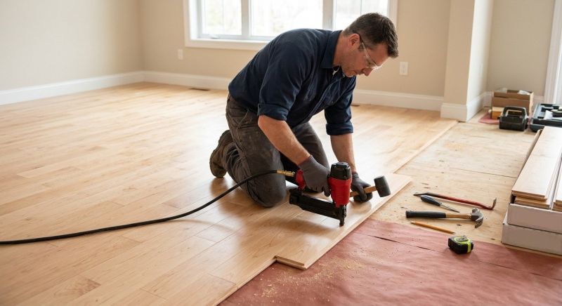 Maple Flooring Installation in South Glastonbury, CT