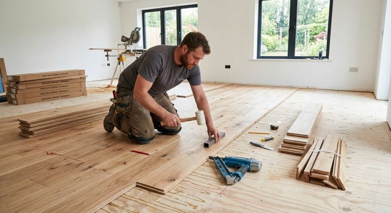 Oak Floor Installation in Springfield, MA