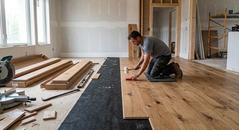 Plank Floor Installation in Enfield, CT