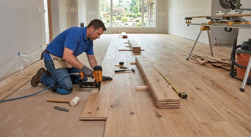 Plank Floor Installation in Enfield, CT
