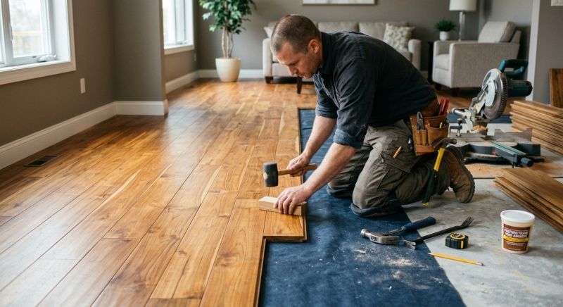 Teak Flooring Installation in Enfield, CT
