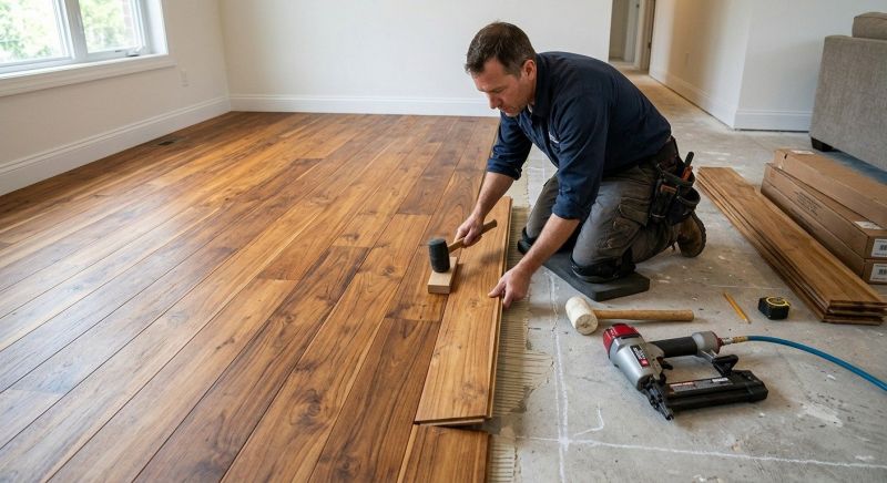 Teak Flooring Installation in Enfield, CT