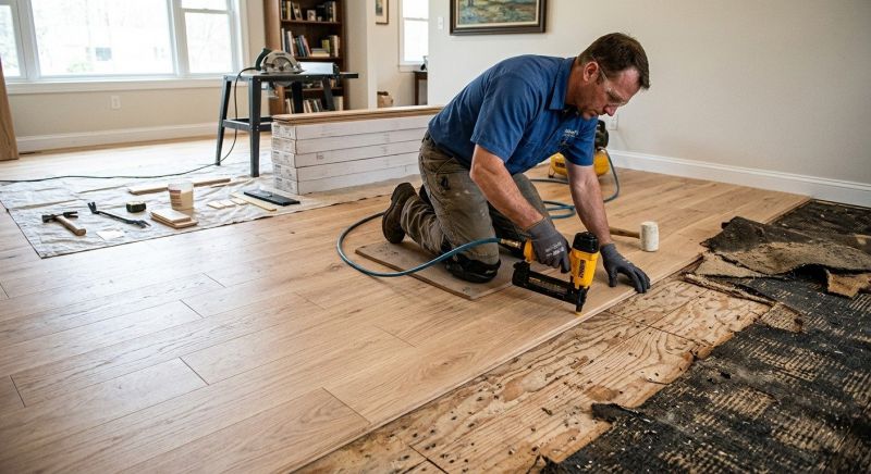 Wood Floor Replacement in Chicopee, MA