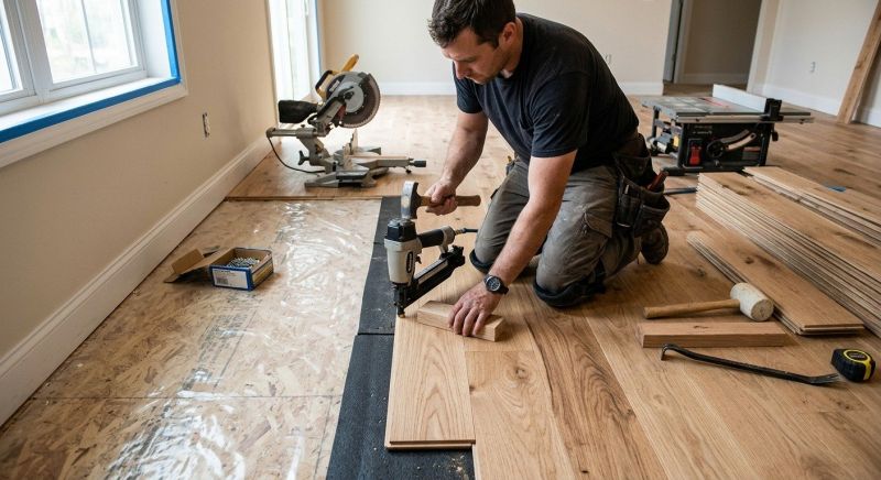 Hardwood Installation in Farmington, CT